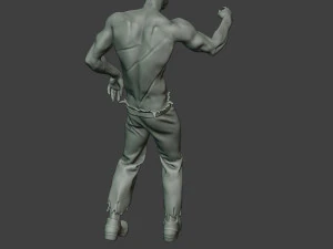 casual zombie male cz1 0001 3D Print Model