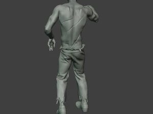 casual zombie male cz1 0001 3D Print Model