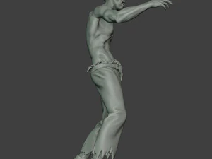 casual zombie male cz1 0001 3D Print Model