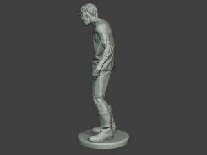 casual zombie male cz1 0002 3D Print Model