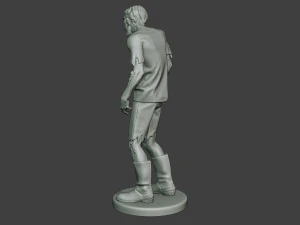 casual zombie male cz1 0002 3D Print Model