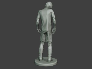 casual zombie male cz1 0002 3D Print Model