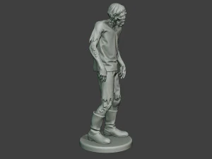 casual zombie male cz1 0002 3D Print Model