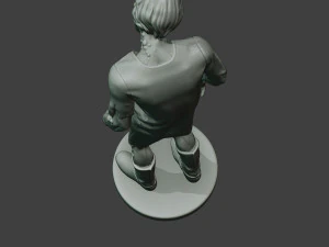 casual zombie male cz1 0002 3D Print Model