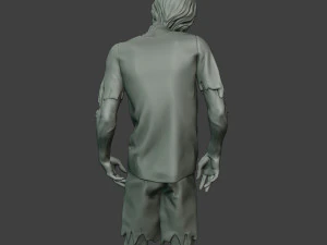 casual zombie male cz1 0002 3D Print Model