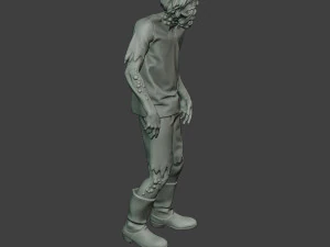 casual zombie male cz1 0002 3D Print Model