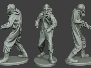 casual zombie male cz1 0003 3D Print Model