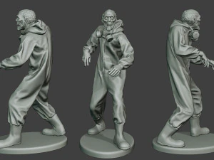 zombie casual masculino cz1 0003 Modelo de impresión 3D