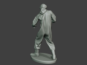 casual zombie male cz1 0003 Model Cetak 3D