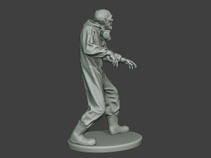 casual zombie male cz1 0003 Model Cetak 3D