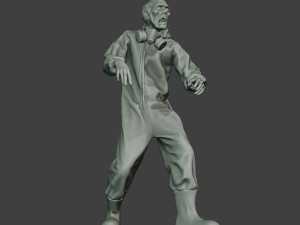 casual zombie male cz1 0003 Model Cetak 3D