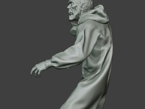 casual zombie male cz1 0003 Model Cetak 3D