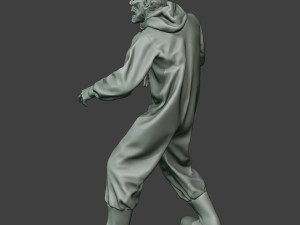 casual zombie male cz1 0003 Model Cetak 3D