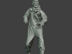 casual zombie male cz1 0003 Model Cetak 3D
