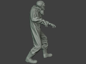 casual zombie male cz1 0003 Model Cetak 3D