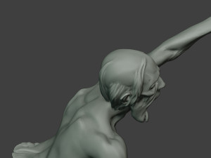 casual zombie male cz1 0004 Model Cetak 3D