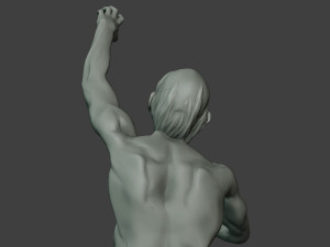 casual zombie male cz1 0004 Model Cetak 3D