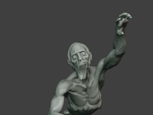 casual zombie male cz1 0004 Model Cetak 3D