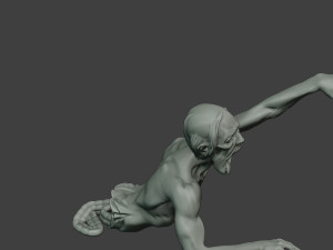 casual zombie male cz1 0004 Model Cetak 3D
