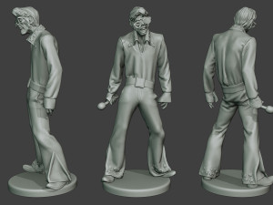 elvis presley zombie epz1 0001 3D Print Model