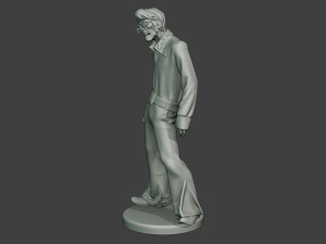 elvis presley zombie epz1 0001 Modèles 3D en vedette