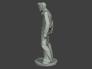 elvis presley zombie epz1 0001 Modèles 3D en vedette