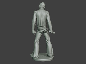 elvis presley zombie epz1 0001 Modèles 3D en vedette