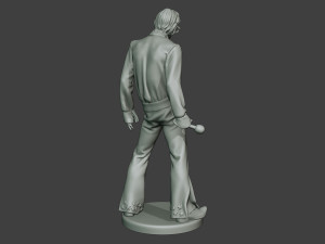 elvis presley zombie epz1 0001 Modèles 3D en vedette