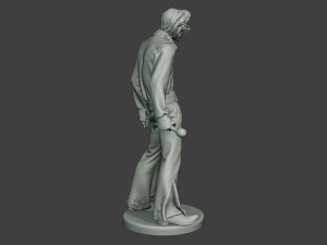 elvis presley zombie epz1 0001 Modèles 3D en vedette