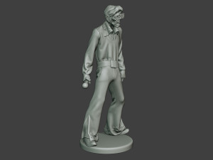 elvis presley zombie epz1 0001 Modèles 3D en vedette