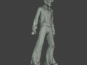 elvis presley zombie epz1 0001 Modèles 3D en vedette