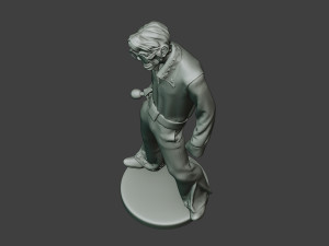 elvis presley zombie epz1 0001 Modèles 3D en vedette