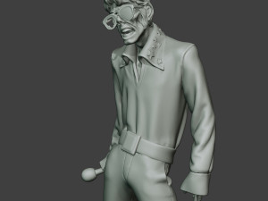 elvis presley zombie epz1 0001 Modèles 3D en vedette