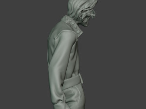 elvis presley zombie epz1 0001 Modèles 3D en vedette