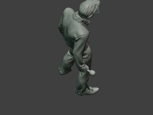 elvis presley zombie epz1 0001 Modèles 3D en vedette