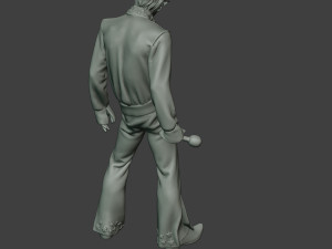 elvis presley zombie epz1 0001 Modèles 3D en vedette