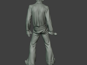 elvis presley zombie epz1 0001 Modèles 3D en vedette