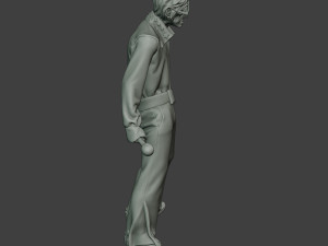elvis presley zombie epz1 0001 Modèles 3D en vedette