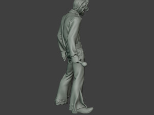 elvis presley zombie epz1 0001 Modèles 3D en vedette