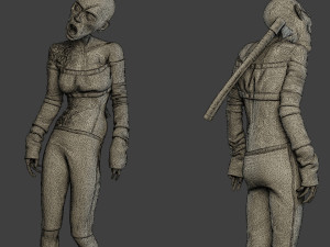 casual zombie cz pack1 Model Cetak 3D