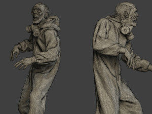 casual zombie cz pack1 Model Cetak 3D