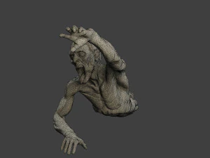 casual zombie cz pack1 3D Print Model