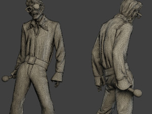 casual zombie cz pack1 Model Cetak 3D