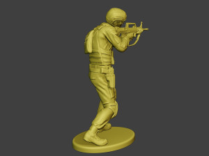 china actual special forces pap 0008 3D Baskı Modeli