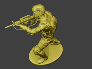 china actual special forces pap 0008 3D Baskı Modeli