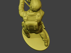 pap 0008 delle forze speciali cinesi reali Modello di stampa 3D