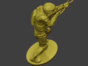 pap 0008 delle forze speciali cinesi reali Modello di stampa 3D