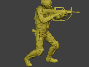 china actual special forces pap 0008 3D Baskı Modeli