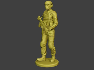 china actual special forces pap 0001 3D Print Model