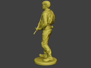 china actual special forces pap 0001 3D Print Model